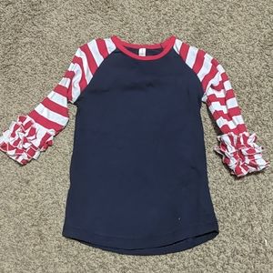 3/4 sleeve raglan